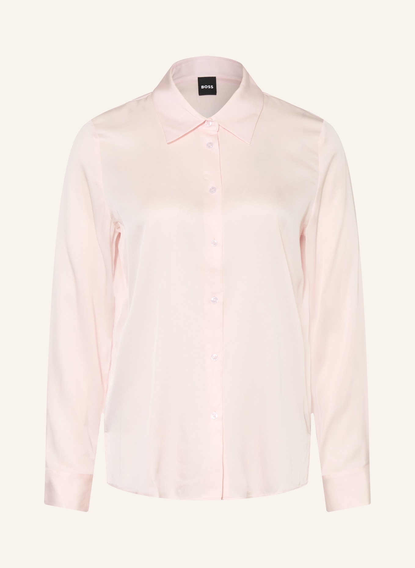 BOSS Zijden blouse BONYA: ROSE CLAIR