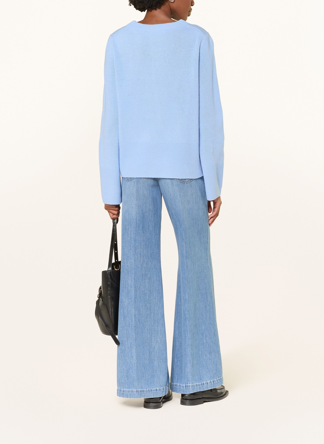 CLOSED Wide Leg Jeans GLOW UP: MBL MID BLUE