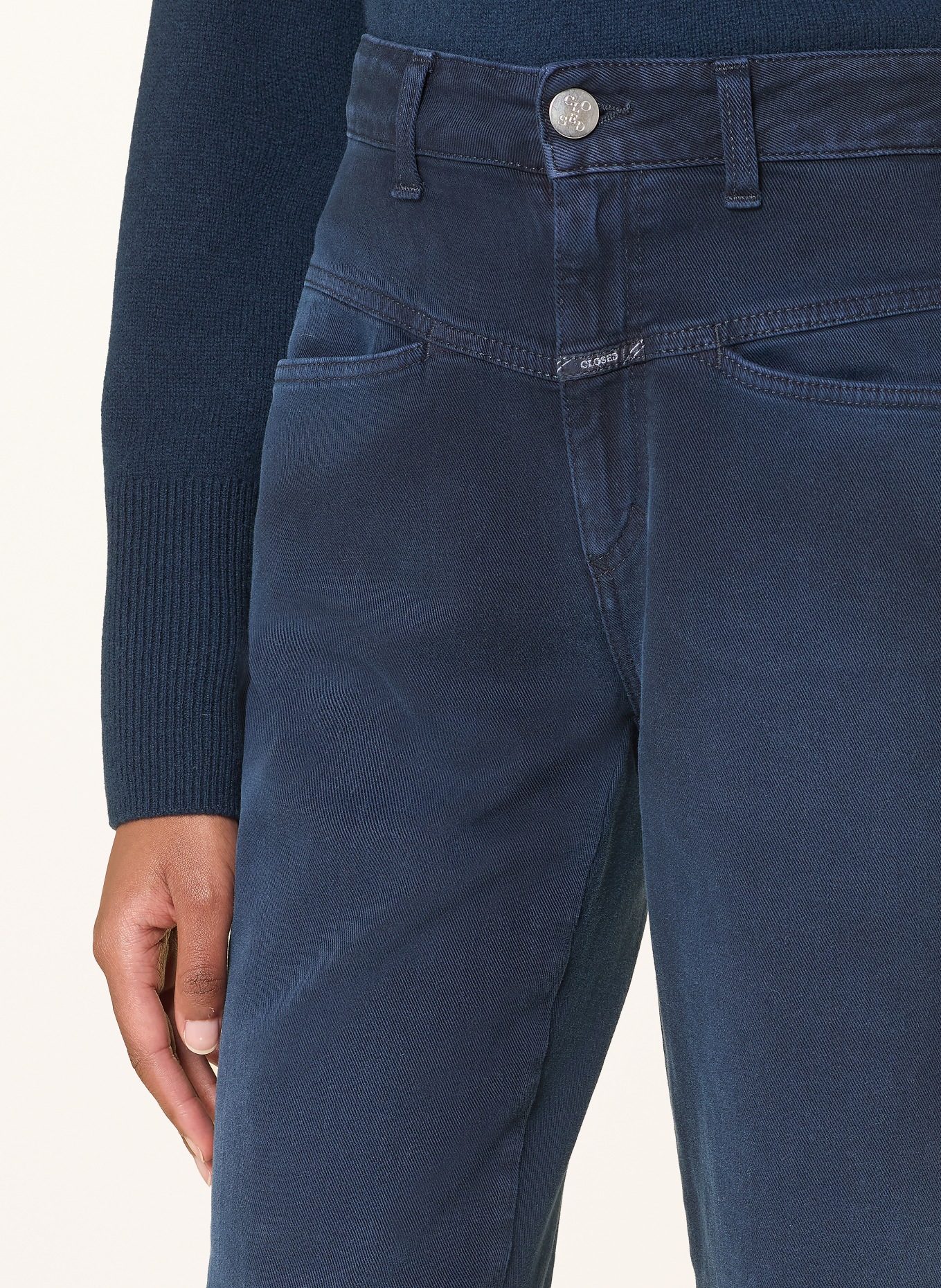 CLOSED Straight Jeans PEDAL PUSHER: 568 DARK NIGHT