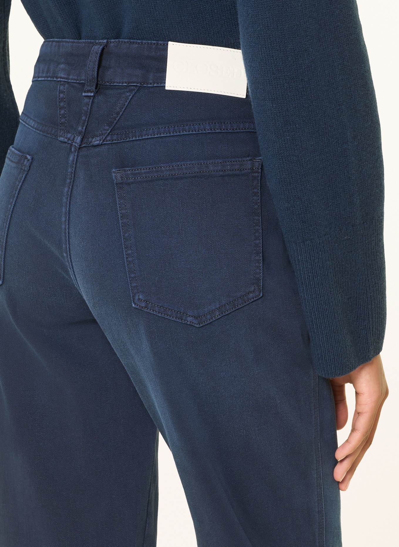 CLOSED Straight Jeans PEDAL PUSHER: 568 DARK NIGHT