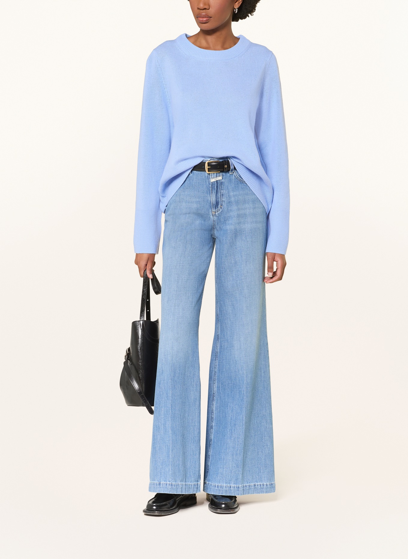 CLOSED Pullover: HELLBLAU