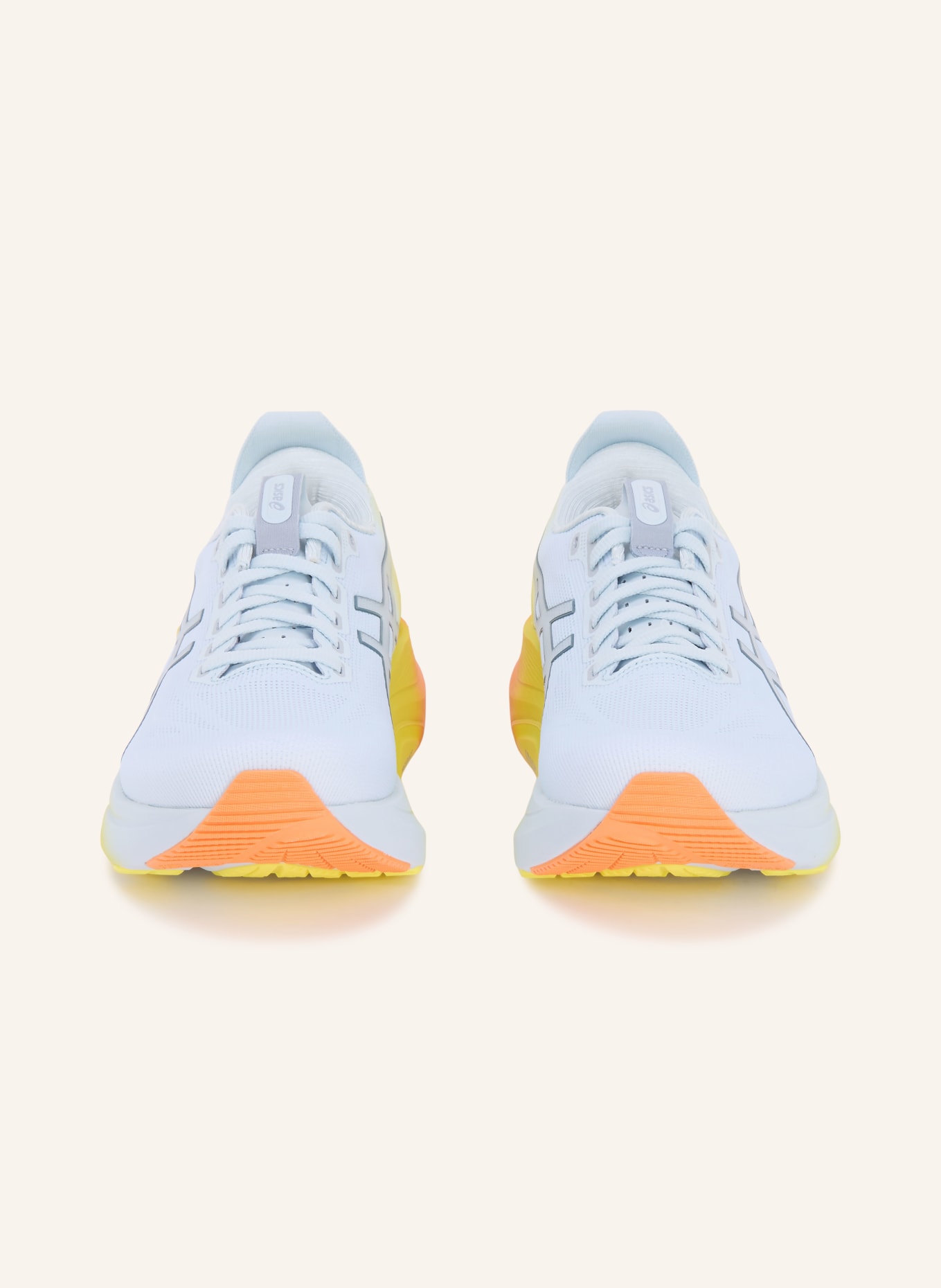ASICS Laufschuhe GEL-KAYANO 32: HELLBLAU / ORANGE / GELB