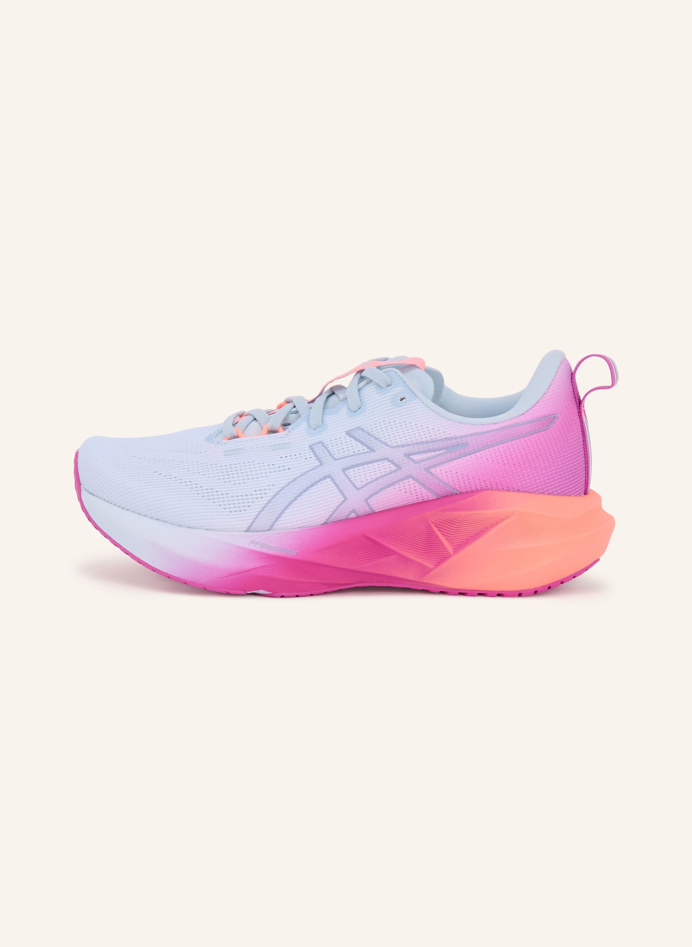 ASICS Buty do biegania NOVABLAST 5: JASNOCZARY / MOCNORÓŻOWY / JASKRAWY POMARAŃCZOWY