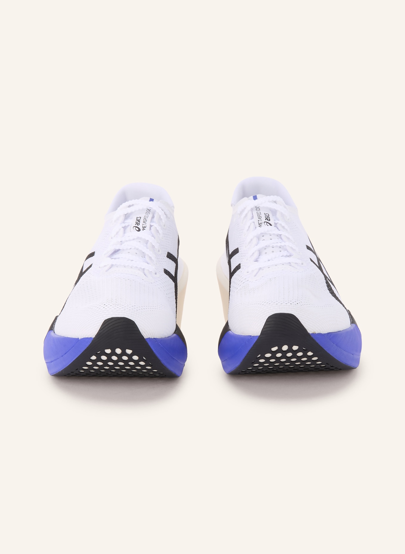ASICS Laufschuhe METASPEED EDGE TOKYO: WEISS / BLAU / SCHWARZ