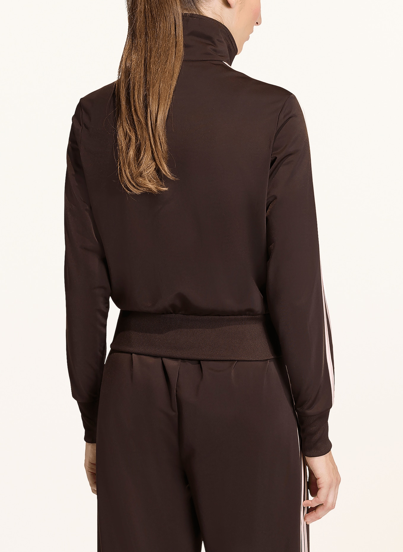 adidas Originals FIREBIRD CLASSIC Sweat Jacket: DARK BROWN