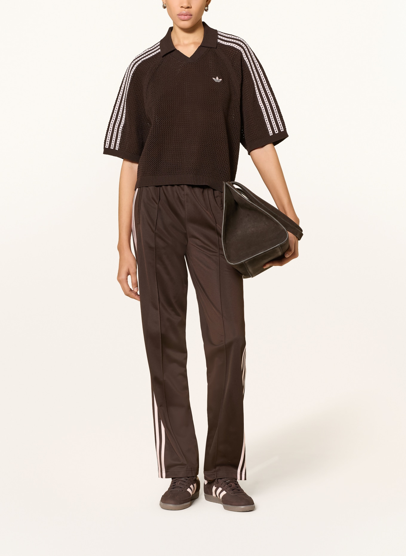 adidas Originals Trainingsbroek CLASSIC: MARRON FONCÉ