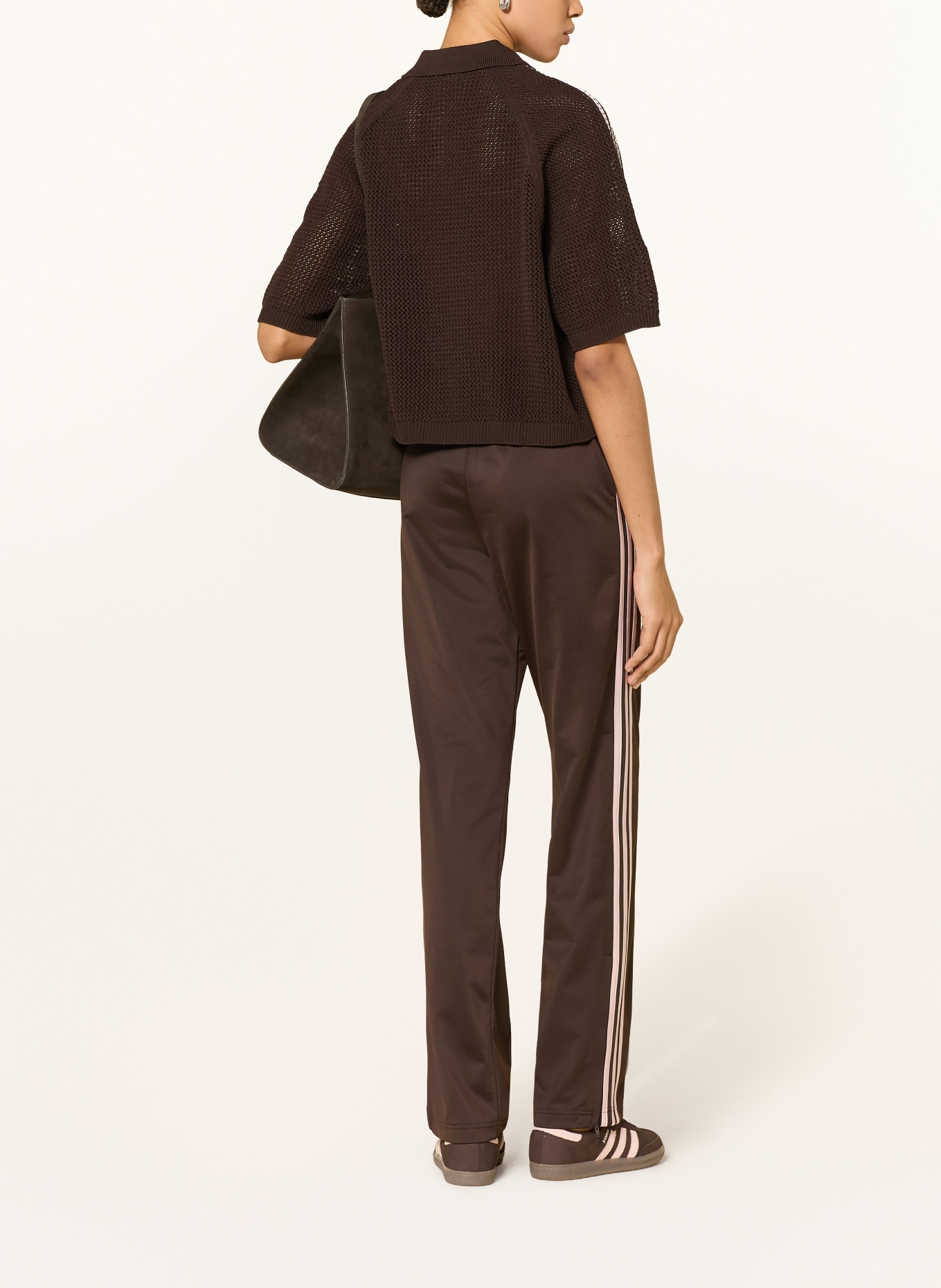 adidas Originals Trainingsbroek CLASSIC: MARRON FONCÉ