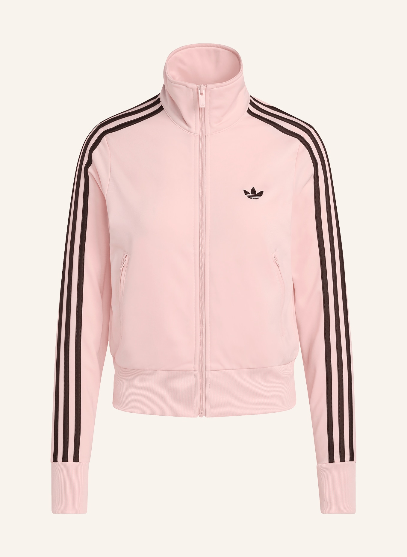 adidas Originals Trainingsjacke FIREBIRD CLASSIC: ROSA / DUNKELBRAUN