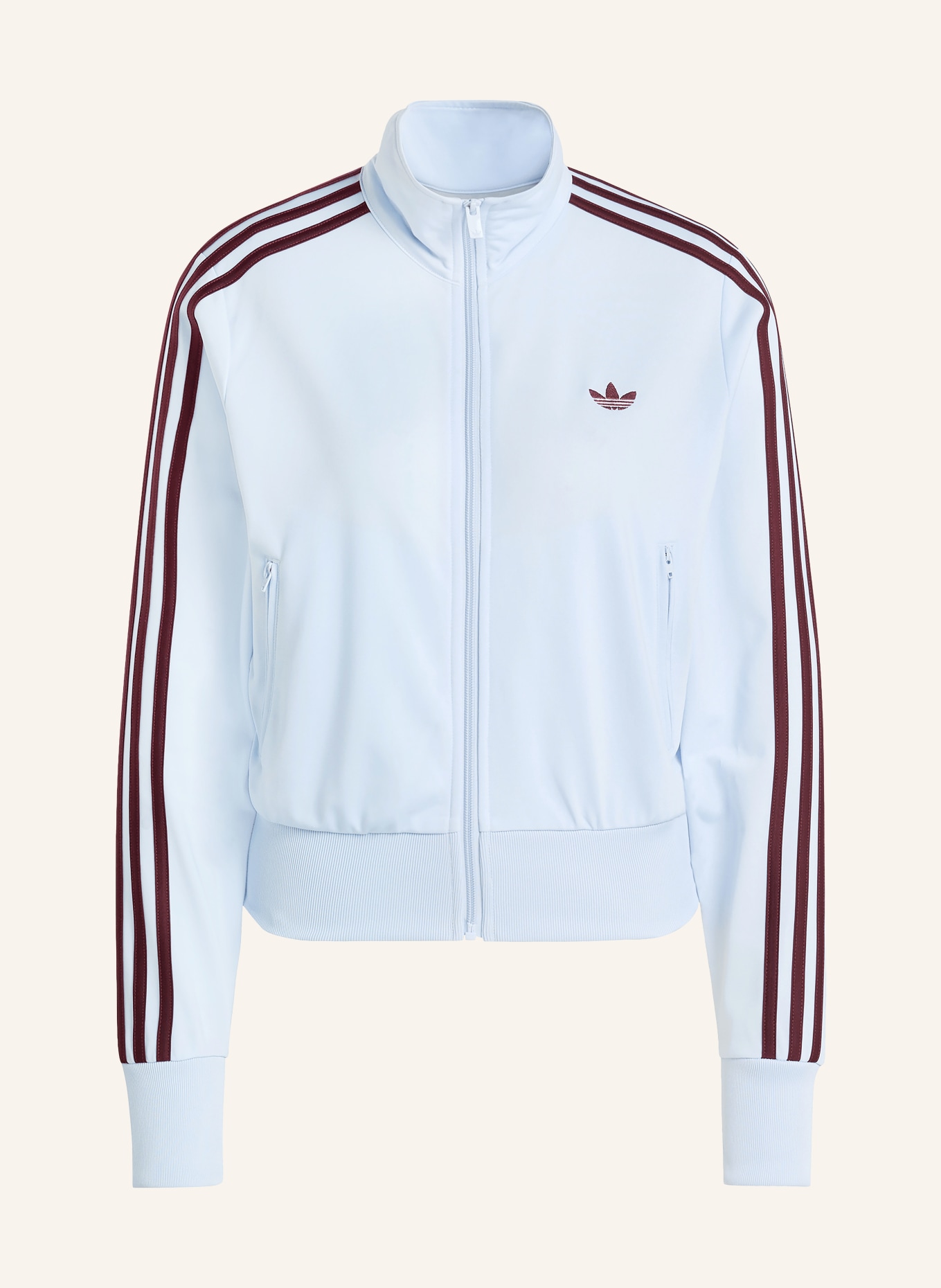 adidas Originals Kurtka treningowa FIREBIRD CLASSIC TRACK TOP: JASNONIEBIESKI / CIEMNOCZERWONY