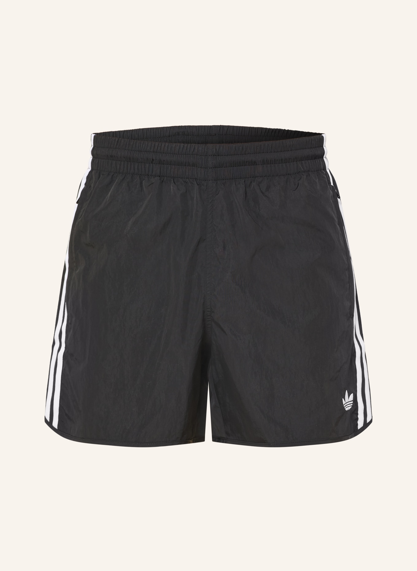 adidas Originals Korte broek SPRINTER SHORTS: ZWART / WIT