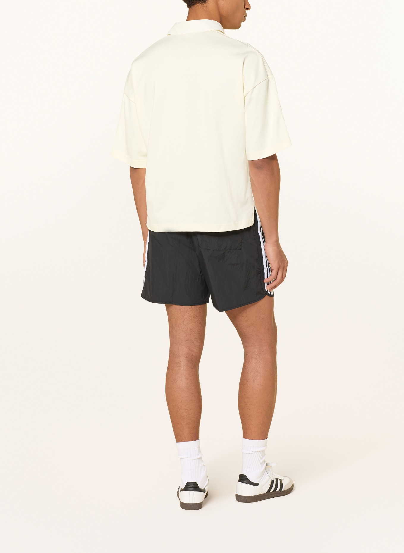 adidas Originals Korte broek SPRINTER SHORTS: ZWART / WIT