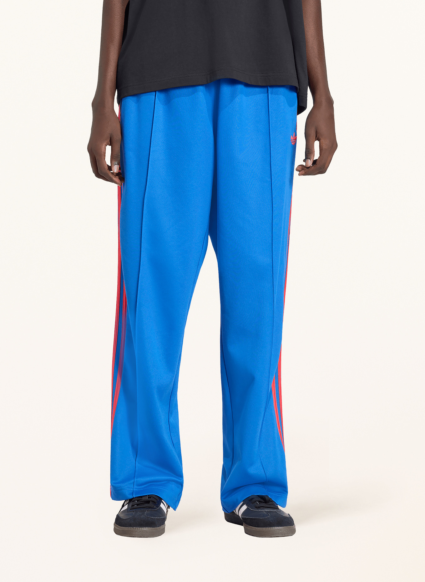 adidas Originals Trainingsbroek BAGGY: BLAUW / ROOD
