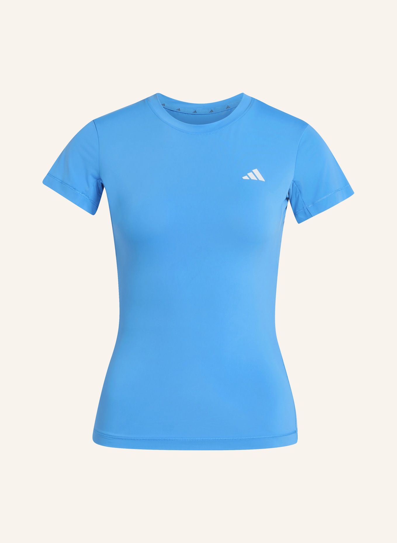 adidas Tričko PRIMELIFT ESSENTIALS WORKOUT CONTOUR: MODRÁ