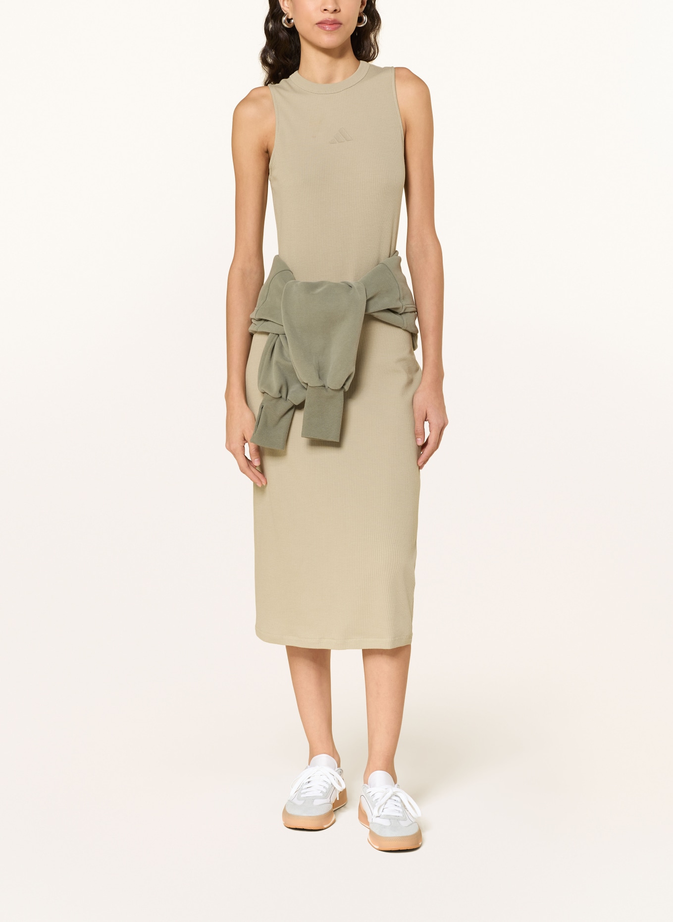 adidas Kleid ALL SZN RIB: BEIGE