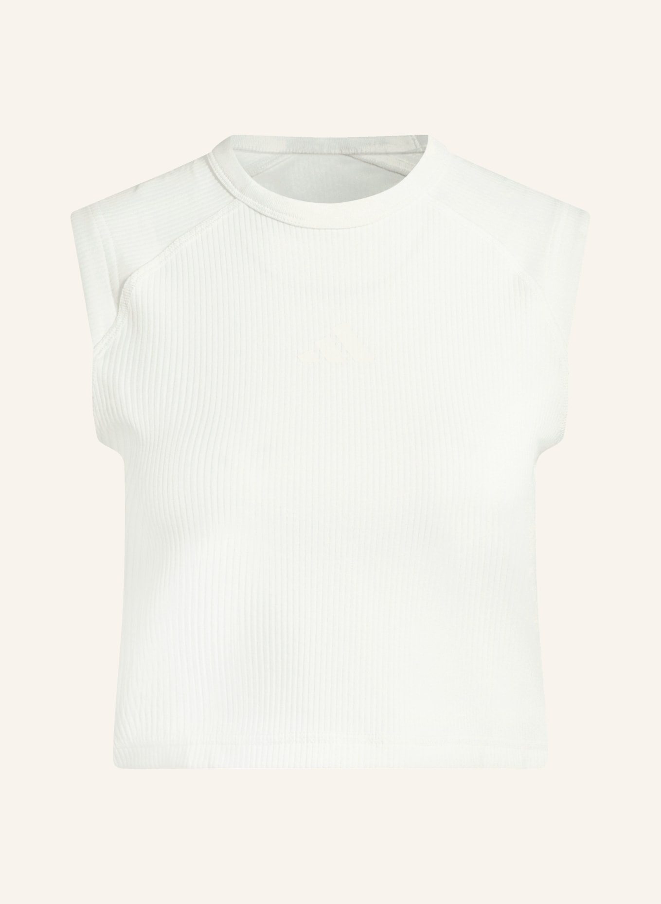 adidas Cropped-Top ALL SZN: CREME