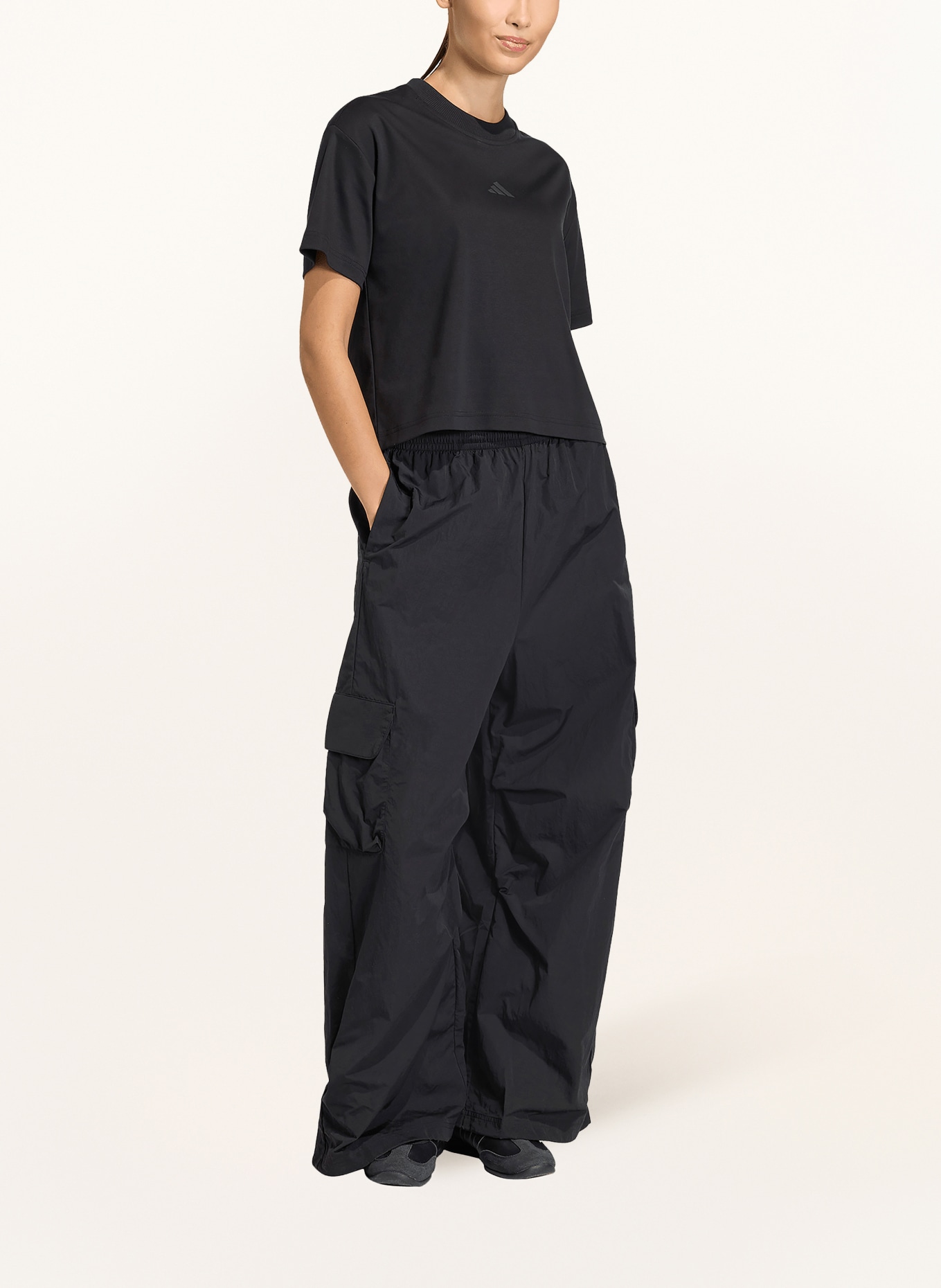 adidas T-Shirt CITY TECH T-SHIRT: SCHWARZ