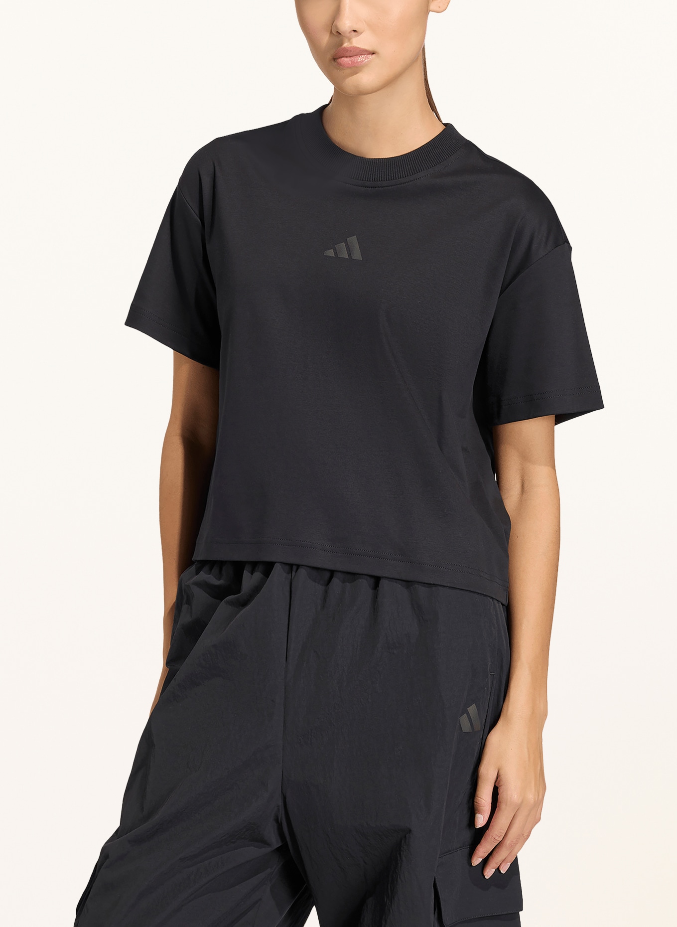 adidas T-Shirt CITY TECH T-SHIRT: SCHWARZ