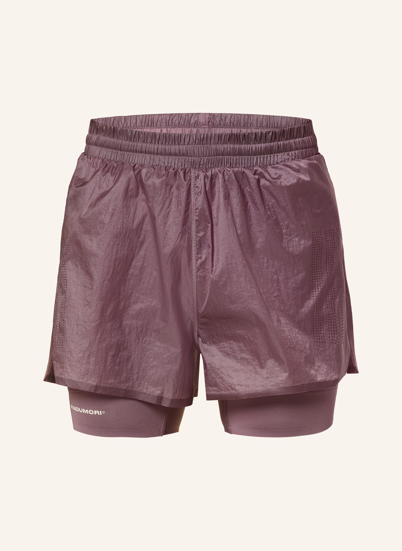 adidas Short de course 2 en 1 ADI365 HERMANOS KOUMORI: FUCHSIA