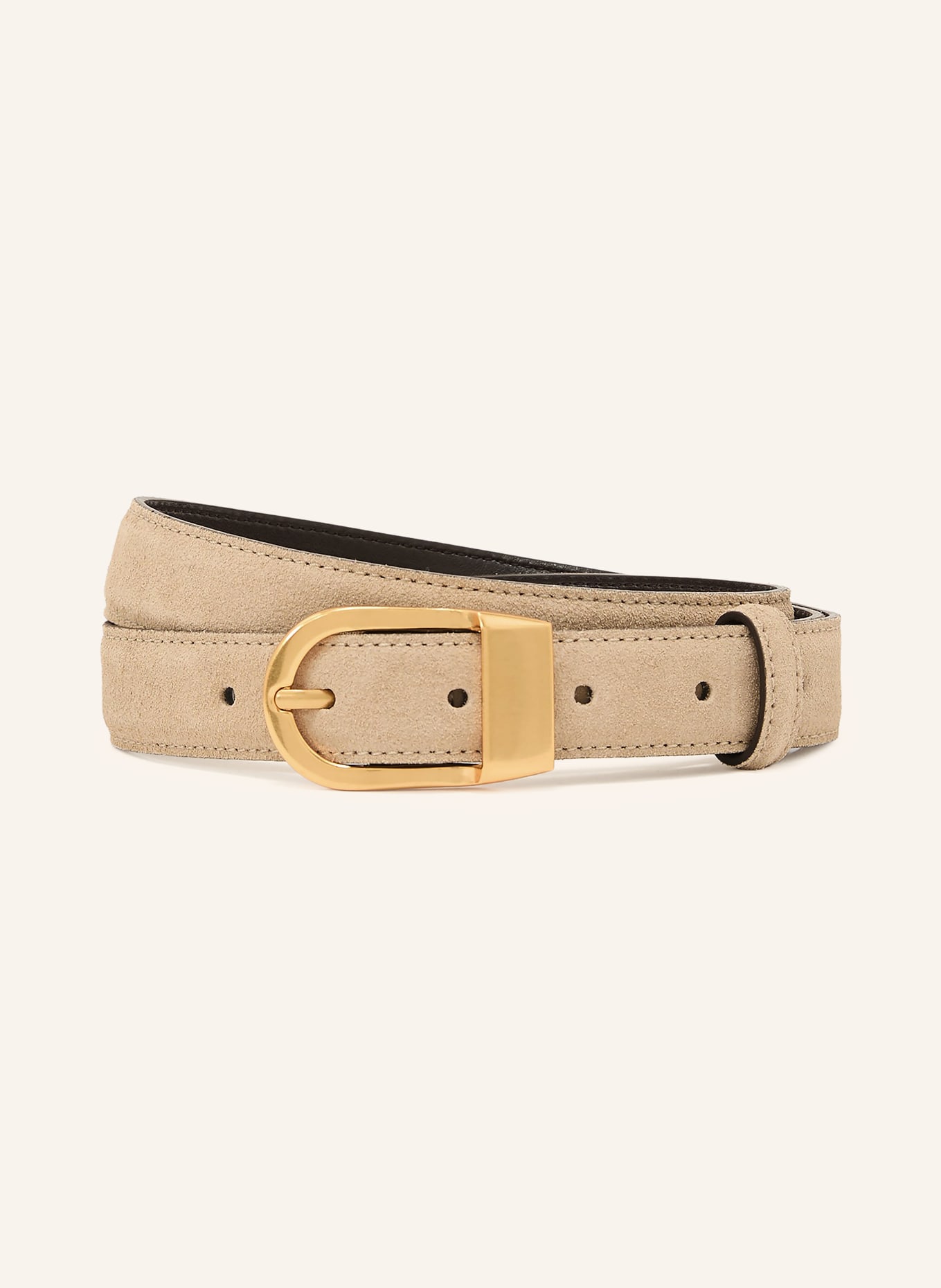 REISS Ledergürtel HAZEL: BEIGE