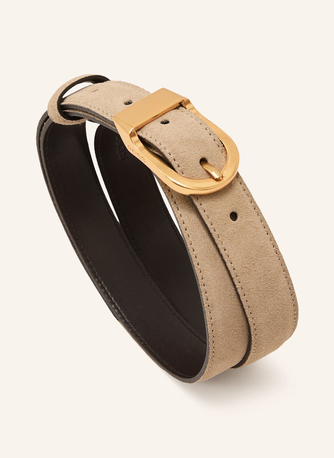 REISS Ledergürtel HAZEL: BEIGE