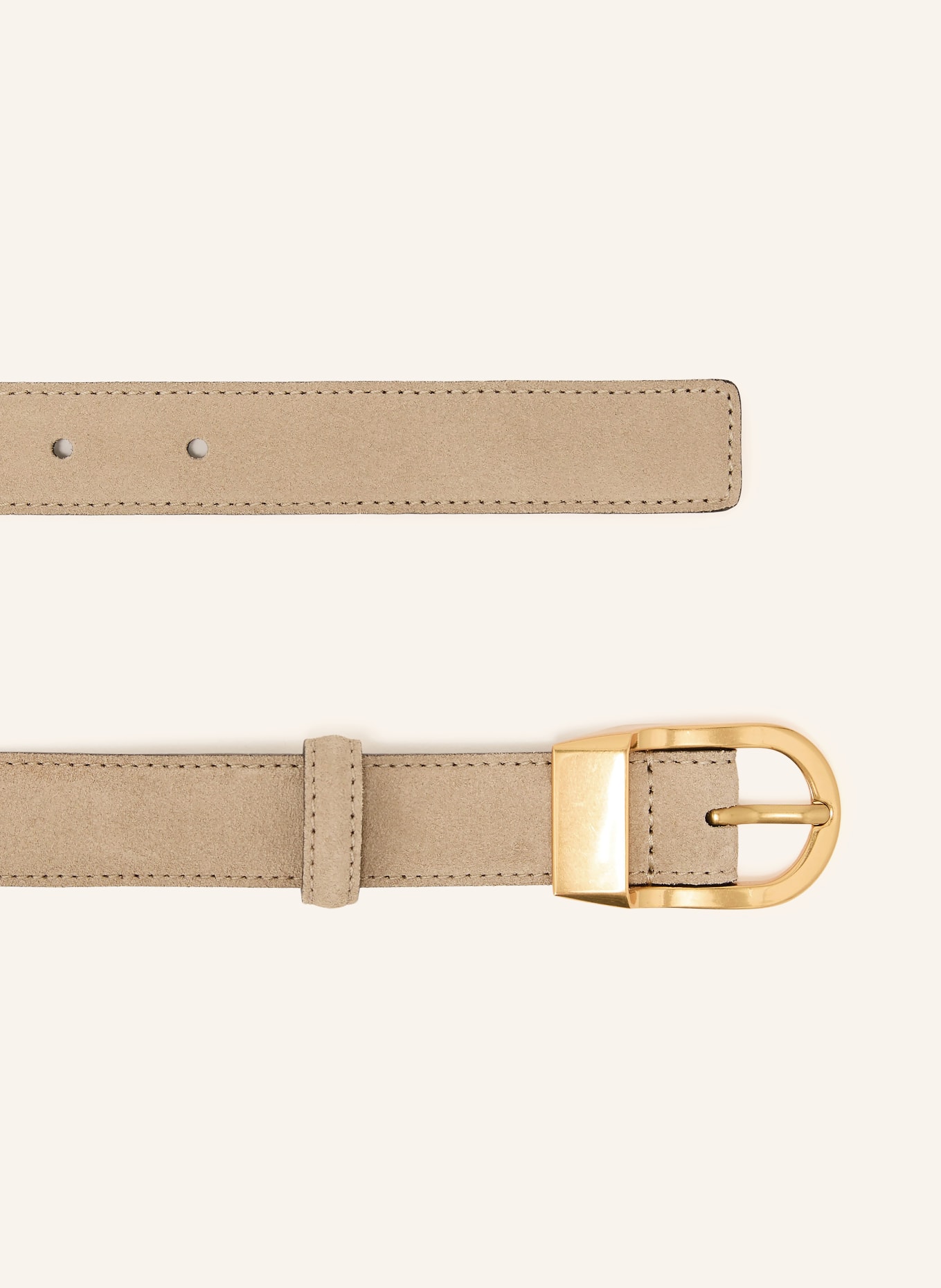 REISS Ledergürtel HAZEL: BEIGE