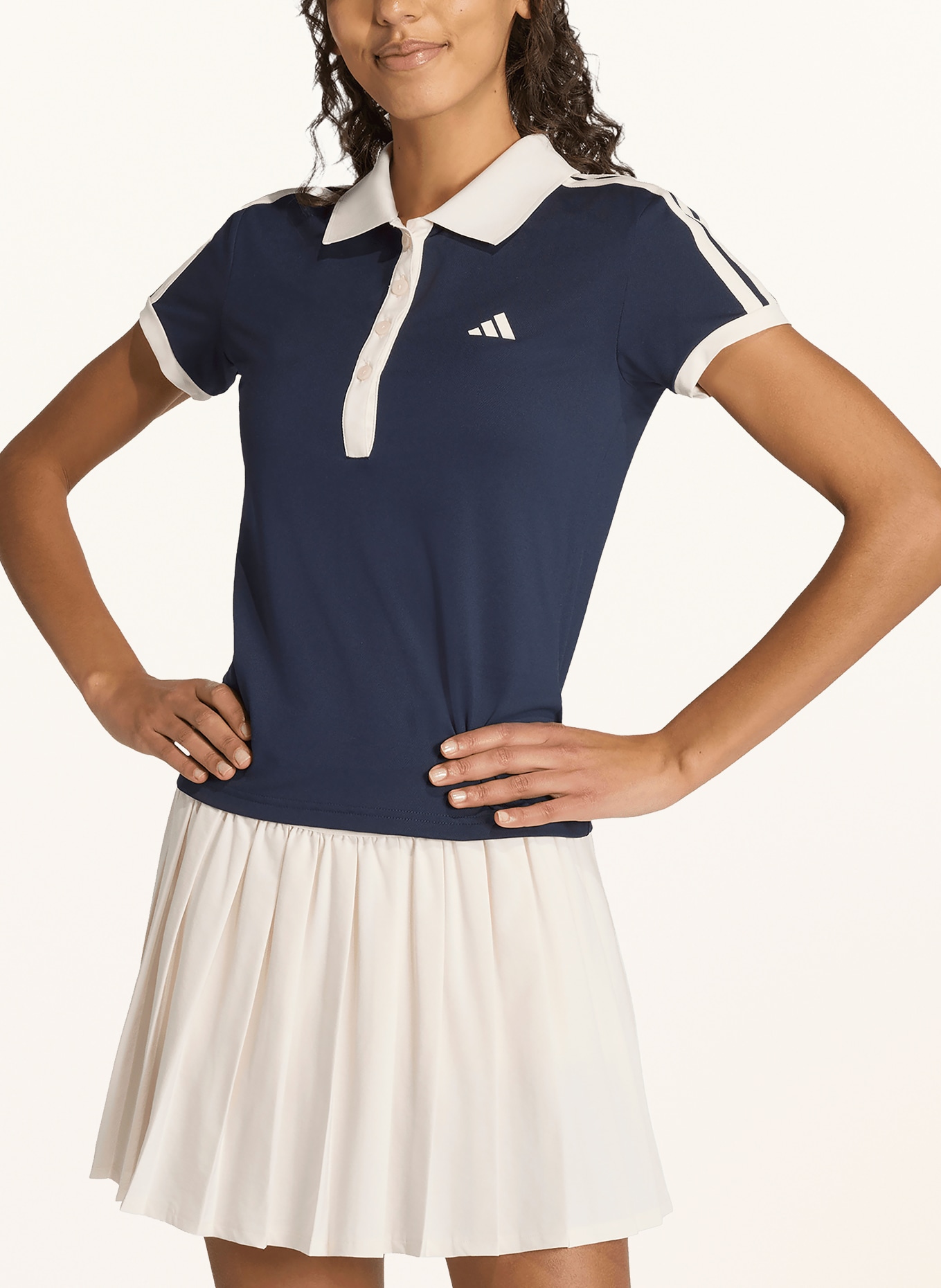 adidas TENNIS CLASSICS Performance Polo Shirt: DARK BLUE