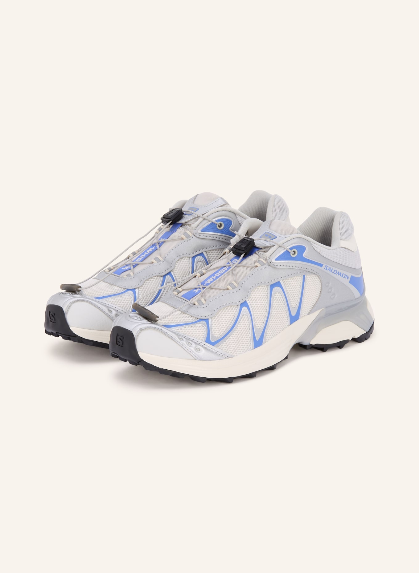 SALOMON Buty sportowe XT-WHISPER: KREMOWY / SREBRNY / NIEBIESKI