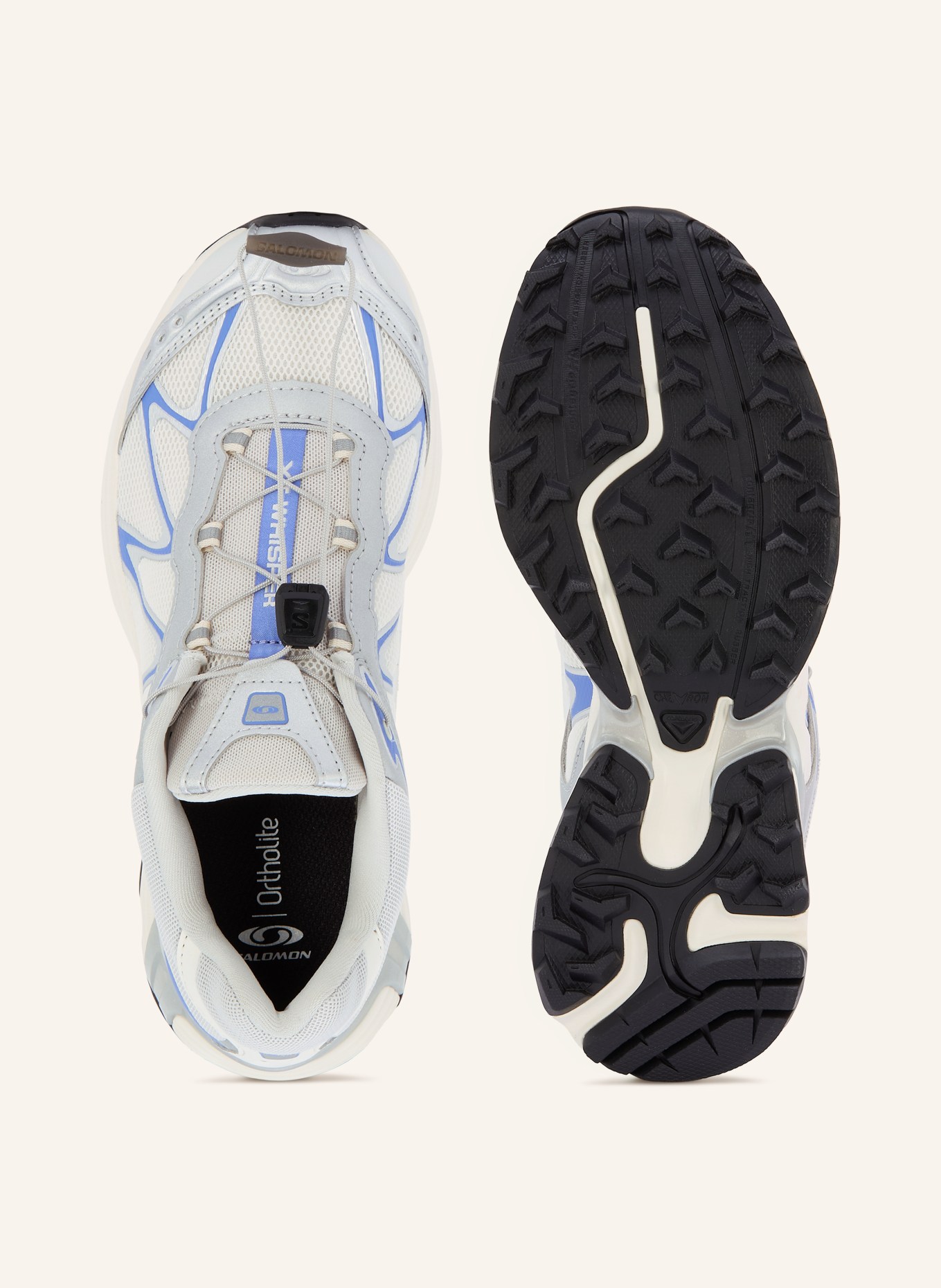 SALOMON Buty sportowe XT-WHISPER: KREMOWY / SREBRNY / NIEBIESKI