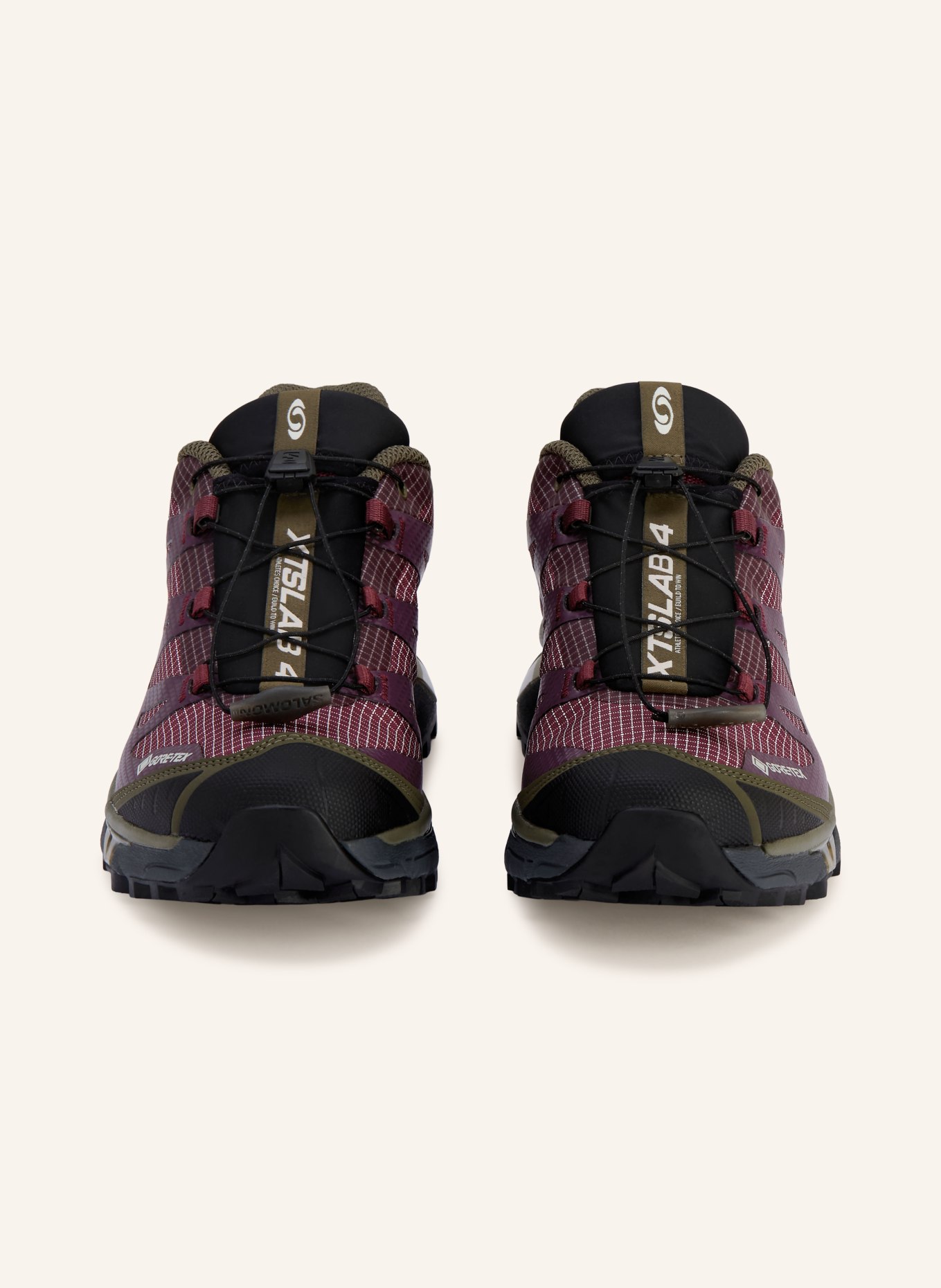 SALOMON Sneaker XT-4 OG GTX: FUCHSIA / KHAKI / SCHWARZ