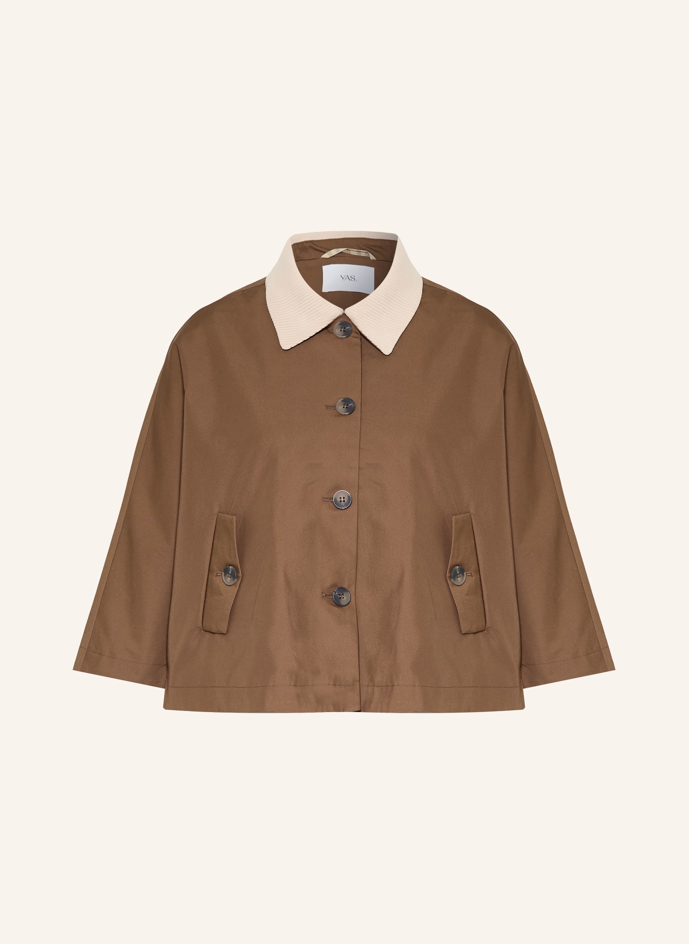 Y.A.S. Cape: DUNKELBRAUN / HELLBRAUN / SCHWARZ