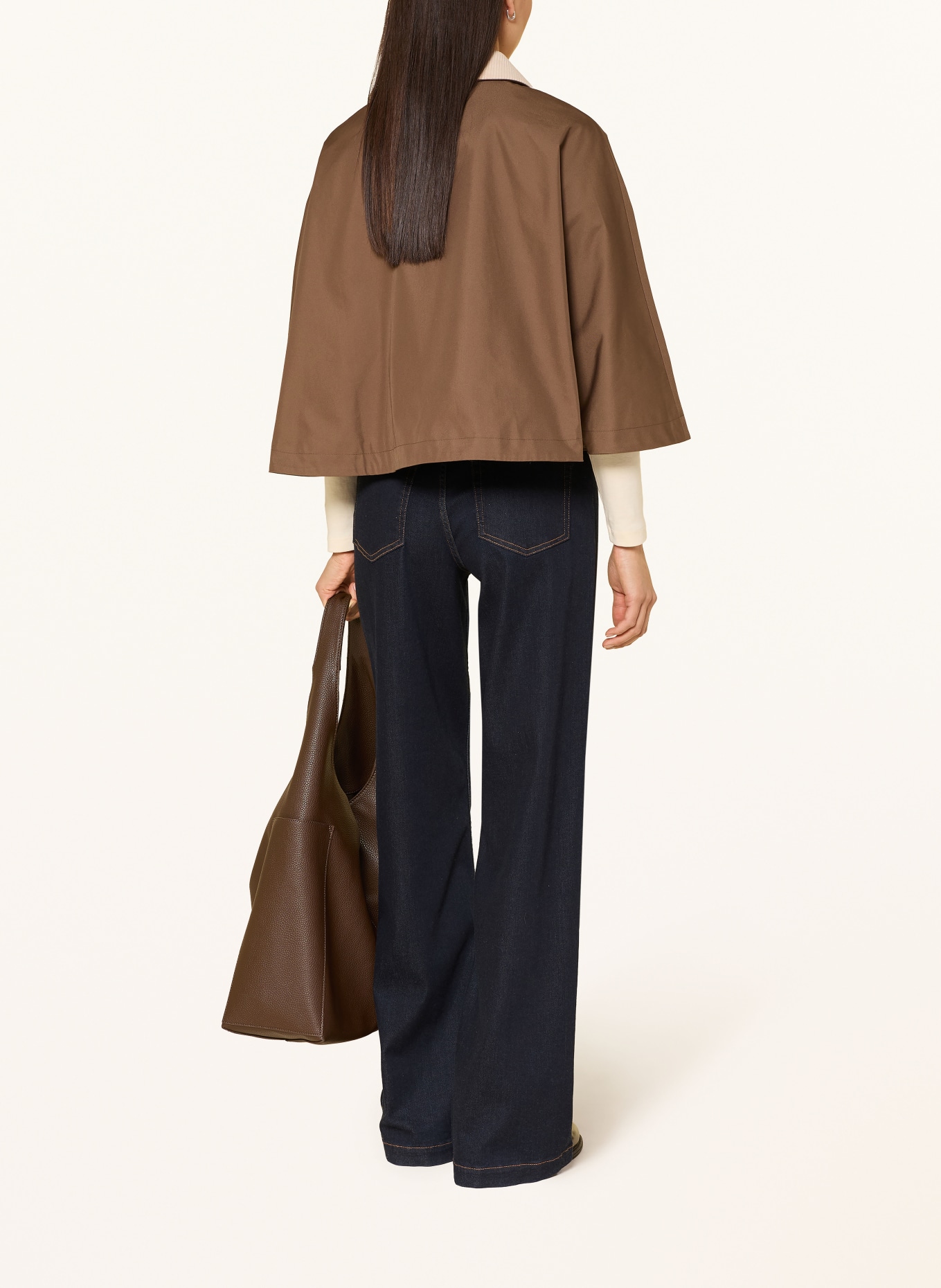 Y.A.S. Cape: DUNKELBRAUN / HELLBRAUN / SCHWARZ