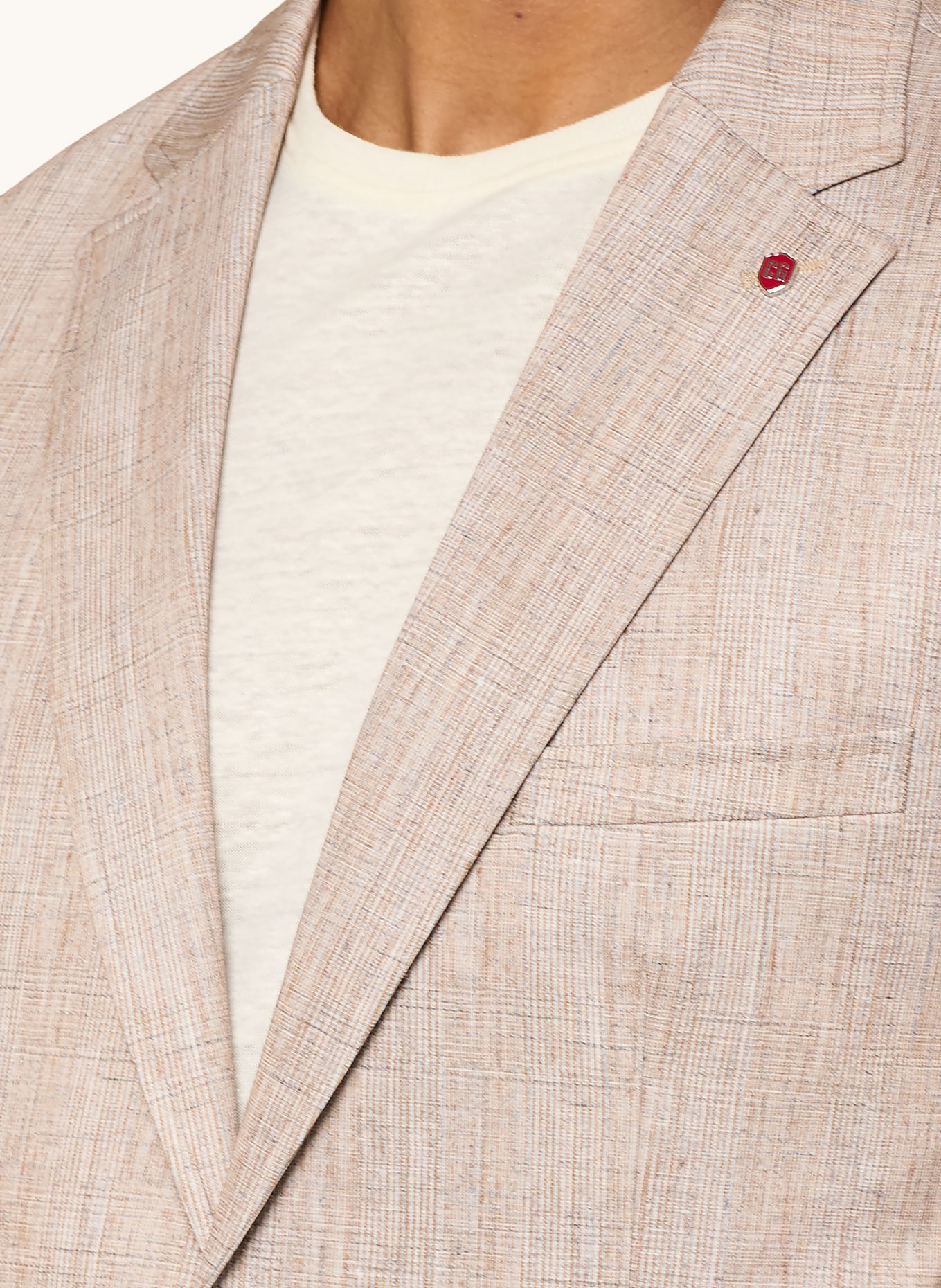 CG - CLUB of GENTS Colbert CG CARTER-J Extra Slim Fit: 23 dunkelbeige