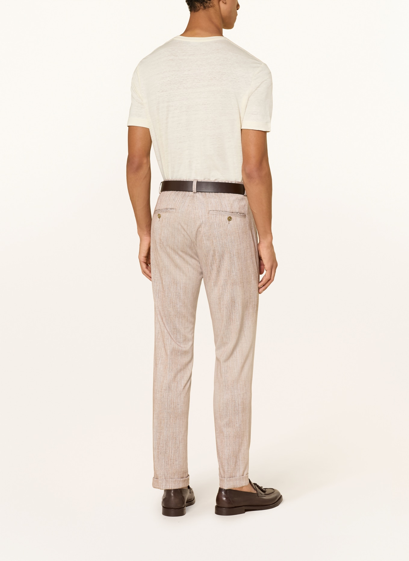CG - CLUB of GENTS Pantalon CG CLOW-J Extra Slim Fit: 23 dunkelbeige