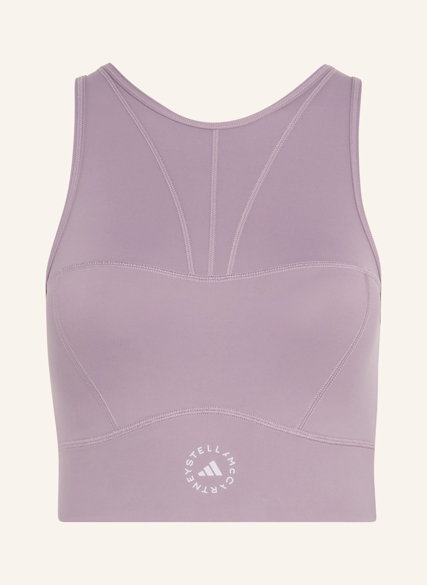 adidas by Stella McCartney Cropped-Top ADIDAS BY STELLA MCCARTNEY: HELLLILA