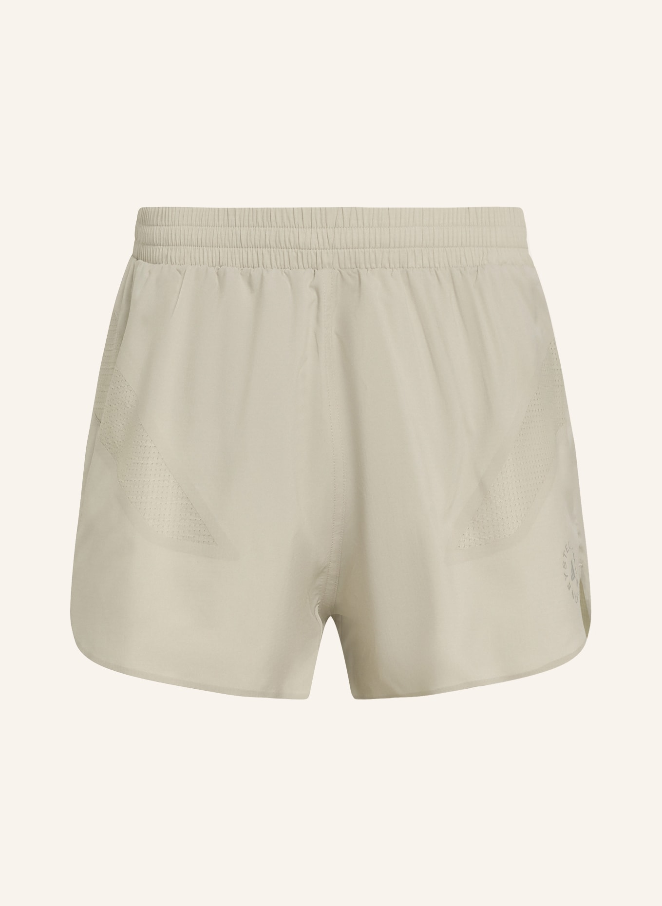 adidas by Stella McCartney 2-in-1-hardloopbroek ADIDAS BY STELLA MCCARTNEY: ECRU