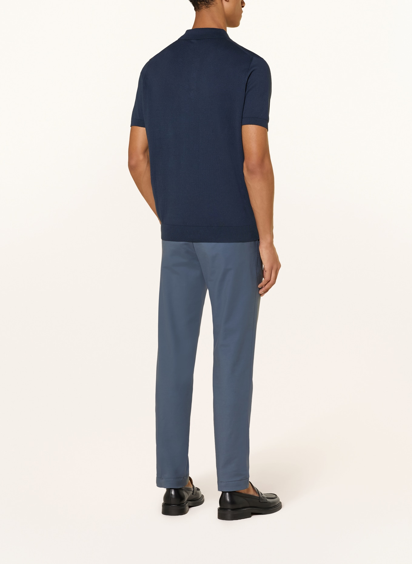 BOSS Chino KANE Regular Fit: DUNKELBLAU