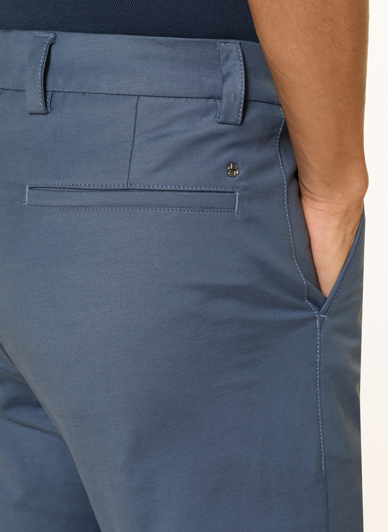 BOSS Chino KANE Regular Fit: DUNKELBLAU