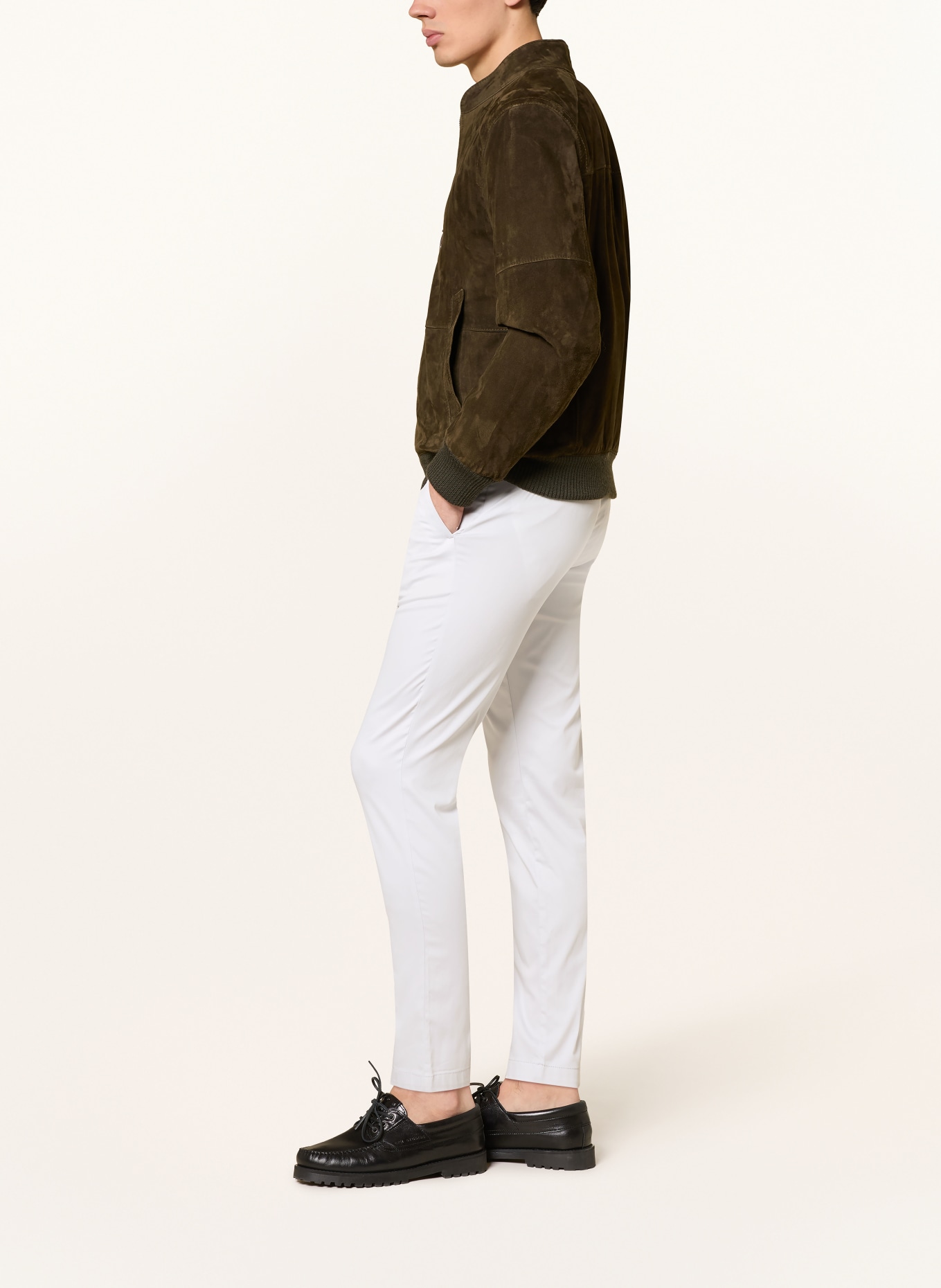 BOSS Chino KAITON Slim Fit: HELLGRAU