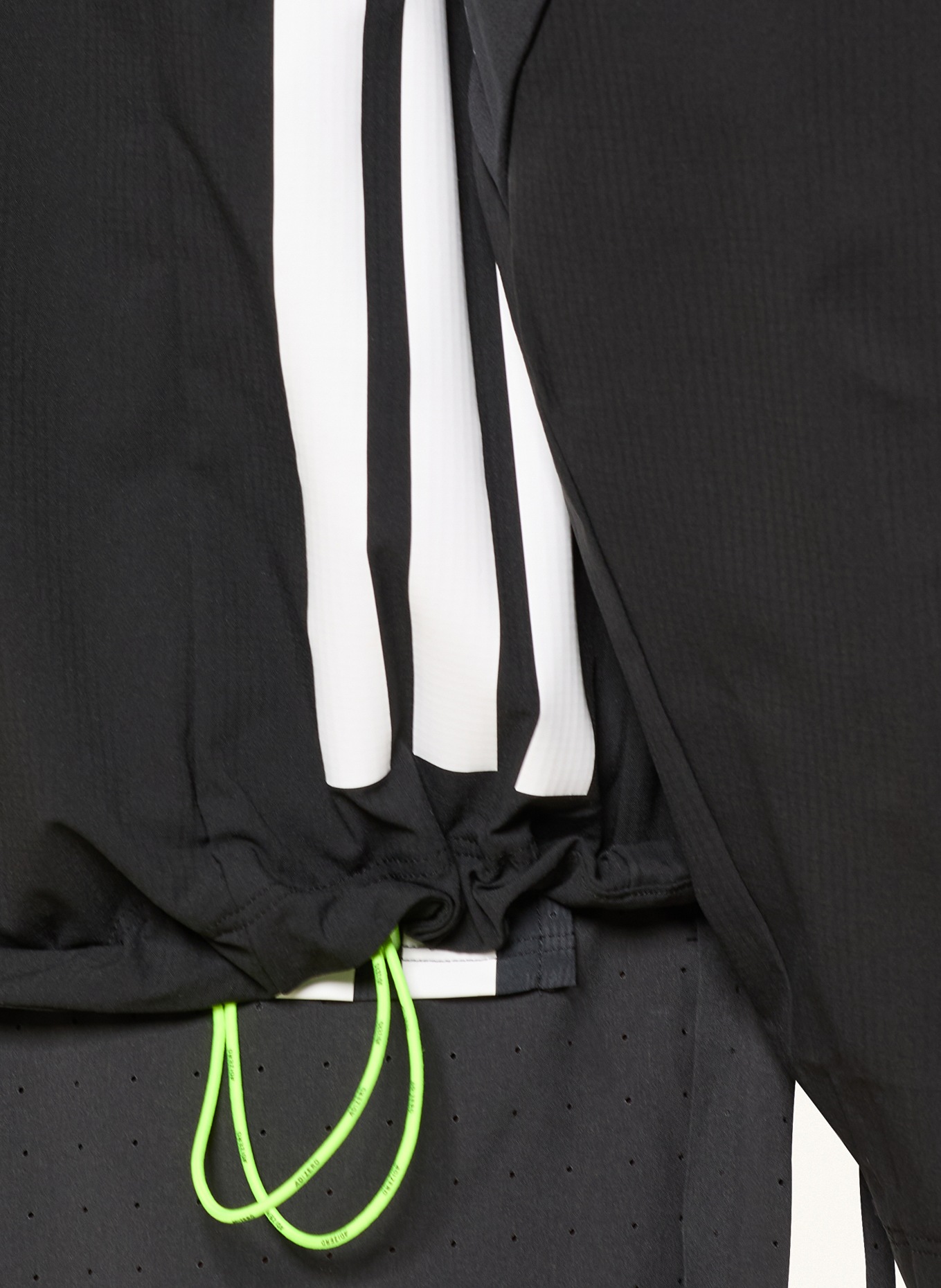 adidas Veste de course ADIZERO: NOIR