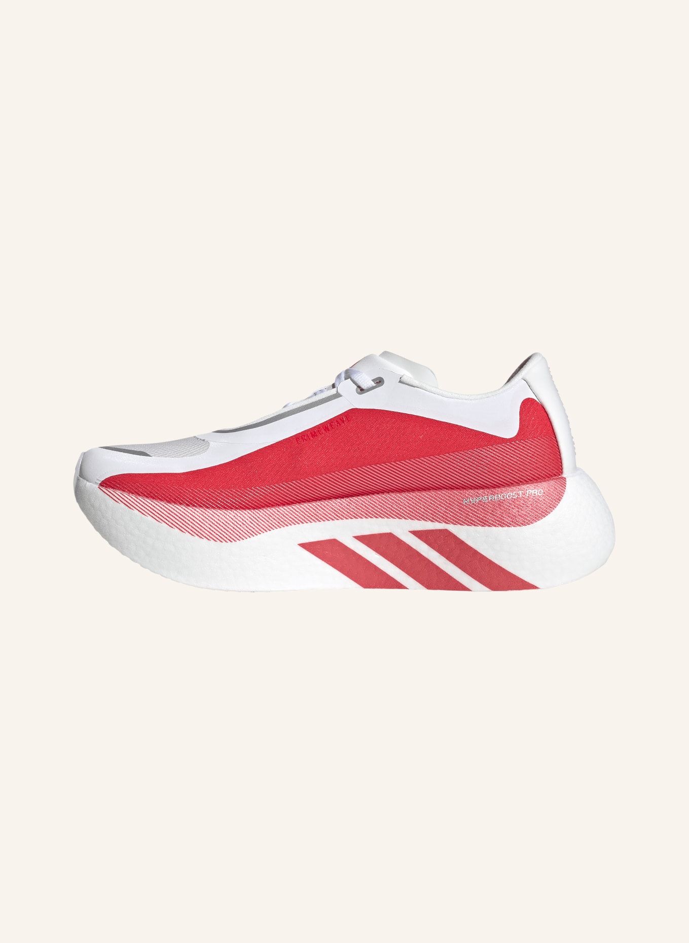 adidas Laufschuhe HYPERBOOST EDGE: ROT / WEISS