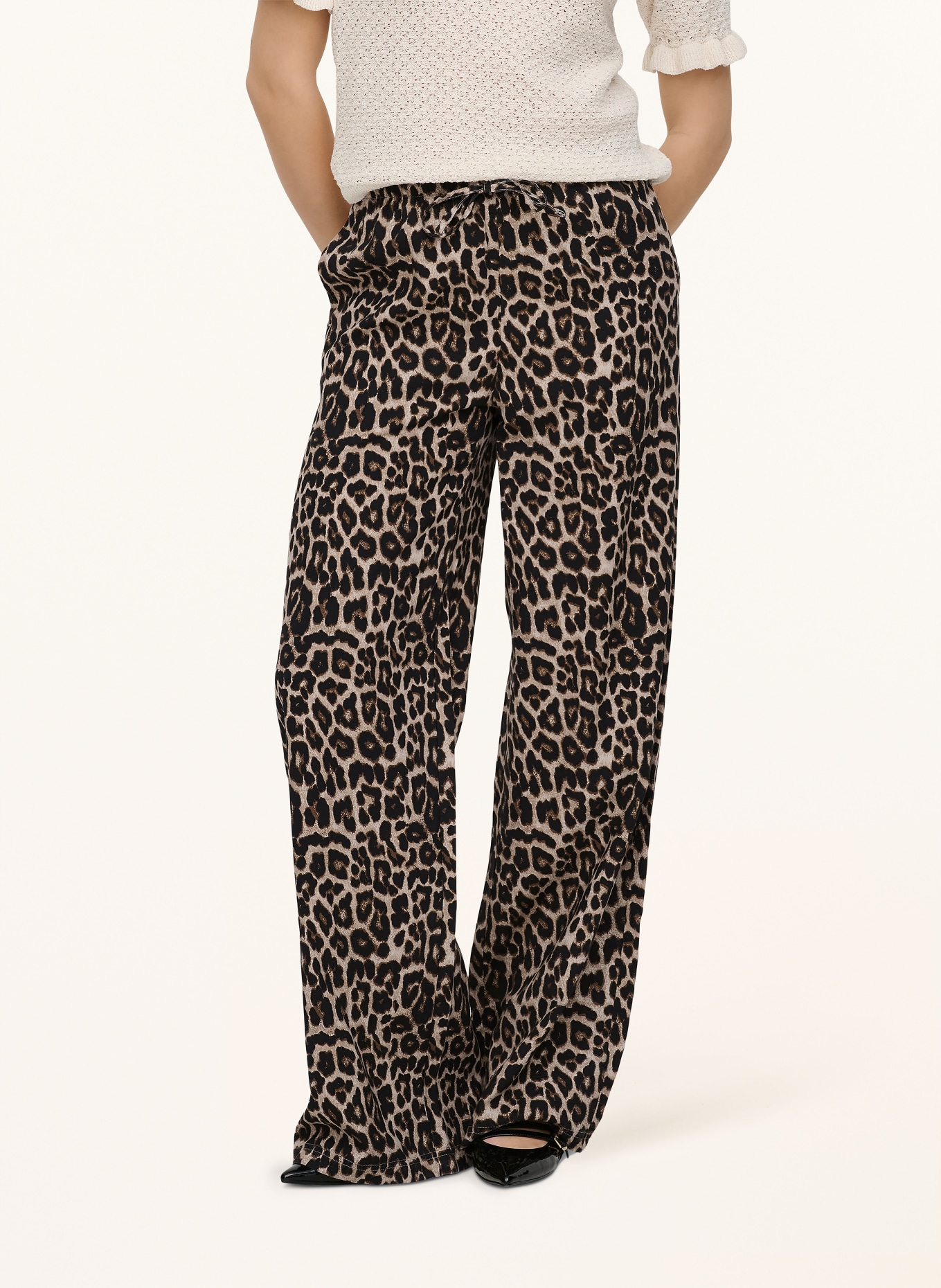 ONLY Spodnie: CZARNY / JASNOBRĄZOWY / BRĄZOWY