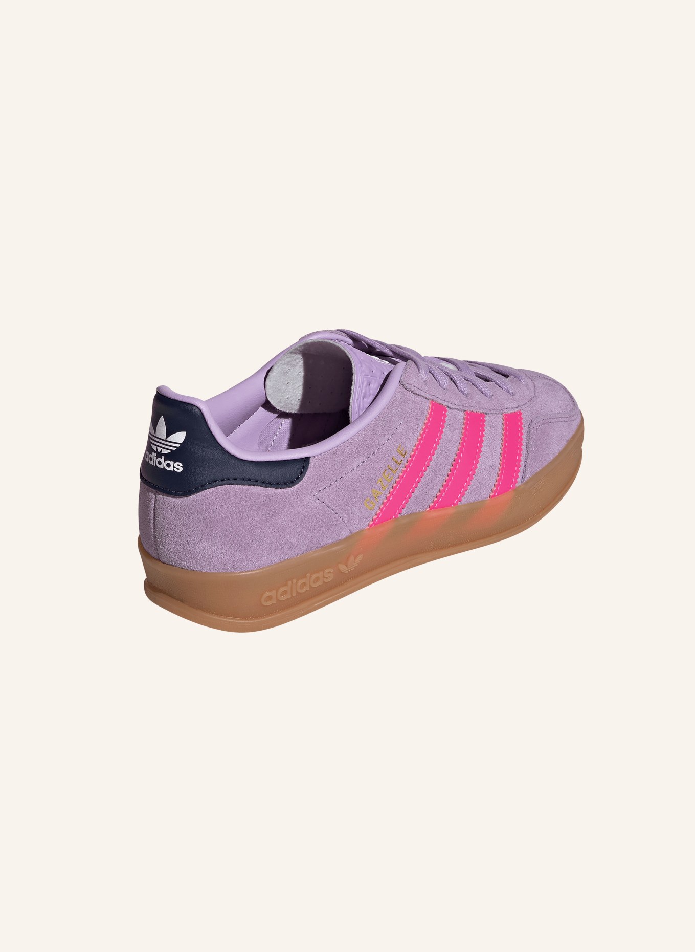 adidas Originals Sneaker GAZELLE INDOOR: HELLLILA / PINK / DUNKELBLAU