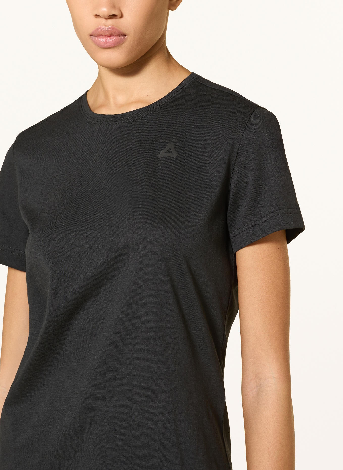 Schöffel T-shirt BUCHBERG: ZWART