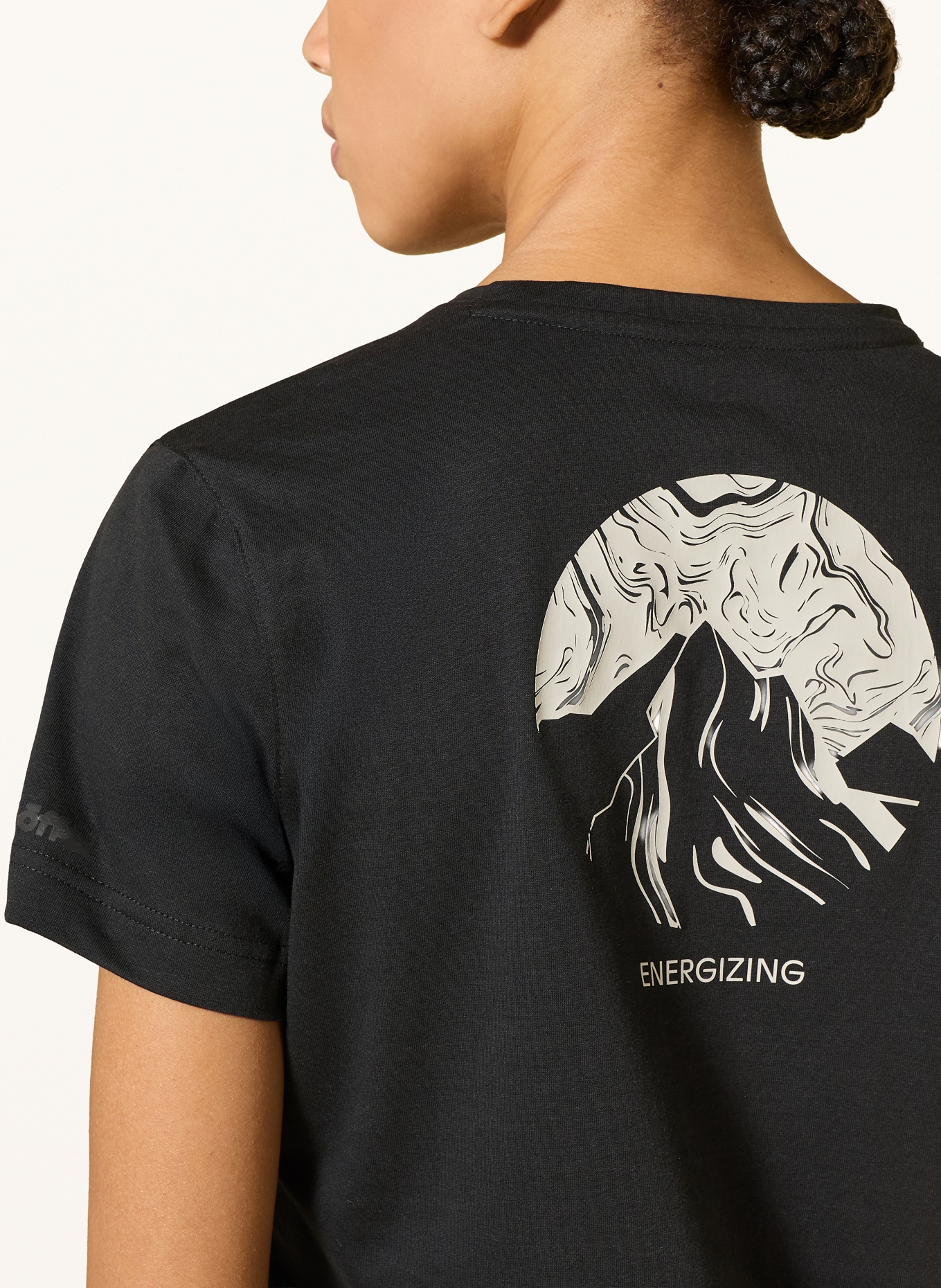 Schöffel T-shirt BUCHBERG: ZWART