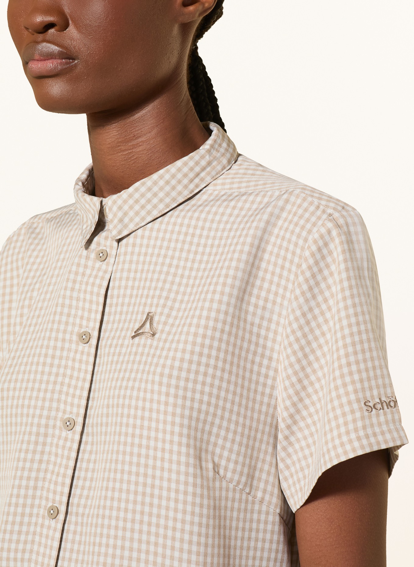 Schöffel Outdoorová blůza DALFOSS: BÉŽOVÁ / KRÉMOVÁ