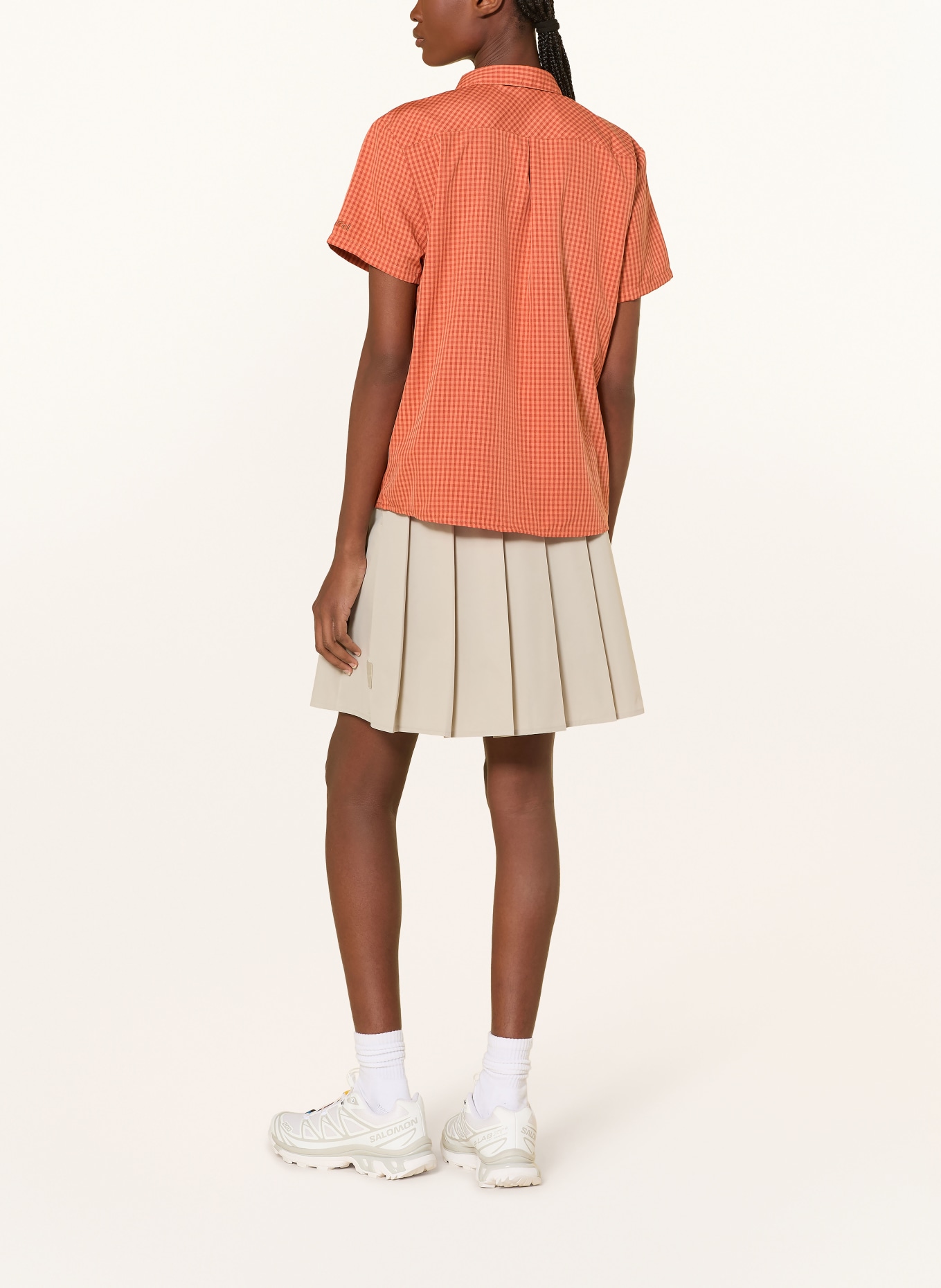 Schöffel DALFOSS outdoor blouse: RED / ORANGE