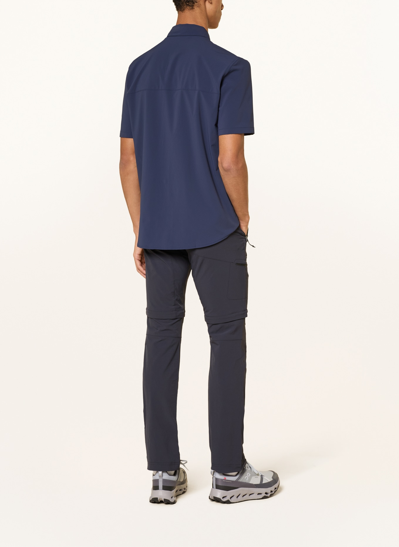 Schöffel Outdoorhemd DOOSER: DONKERBLAUW