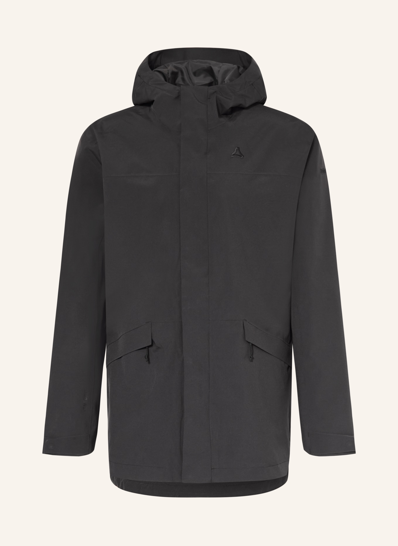 Schöffel SMUE Rain Jacket: BLACK