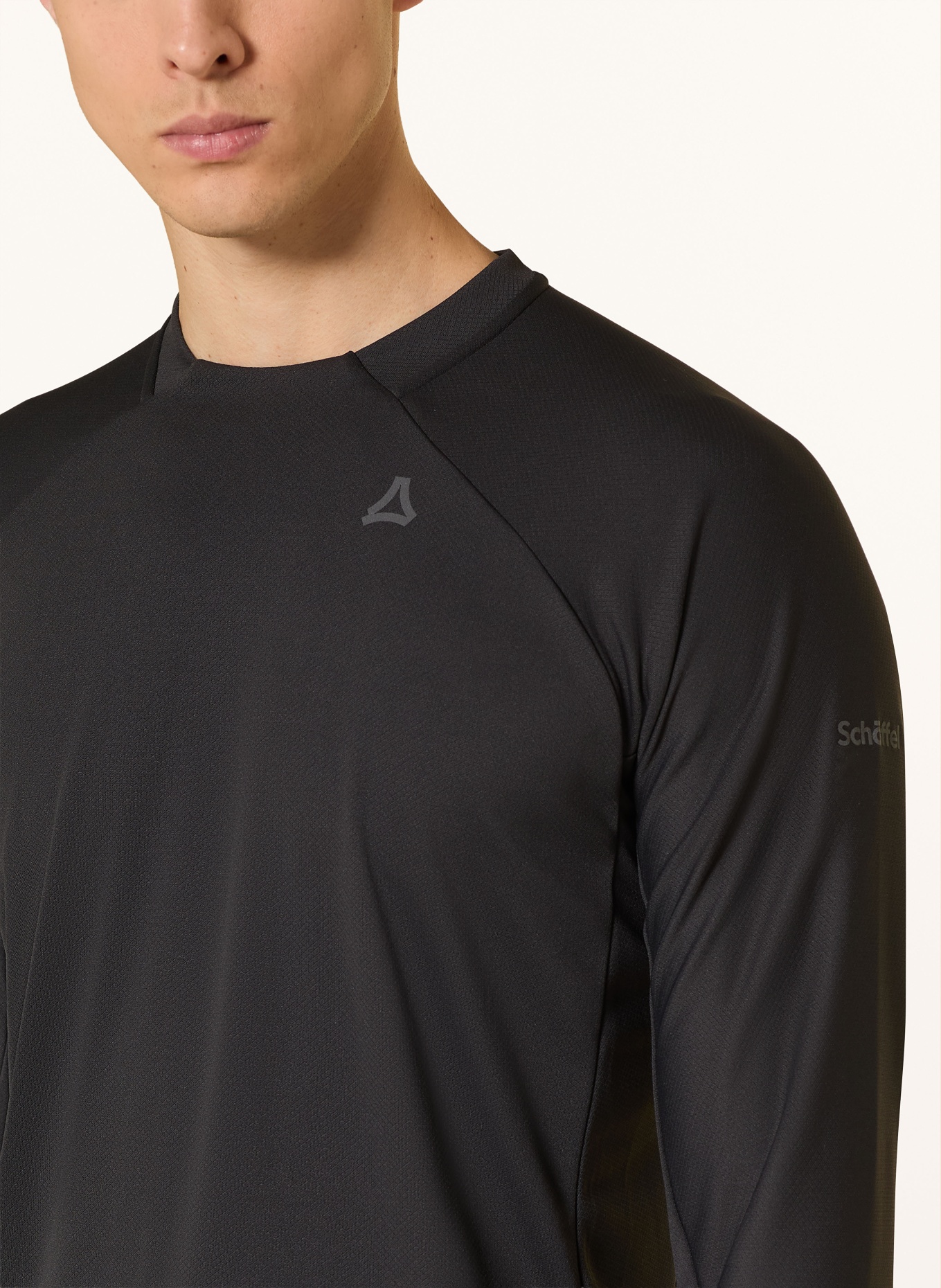 Schöffel Longsleeve ENIXA: SCHWARZ