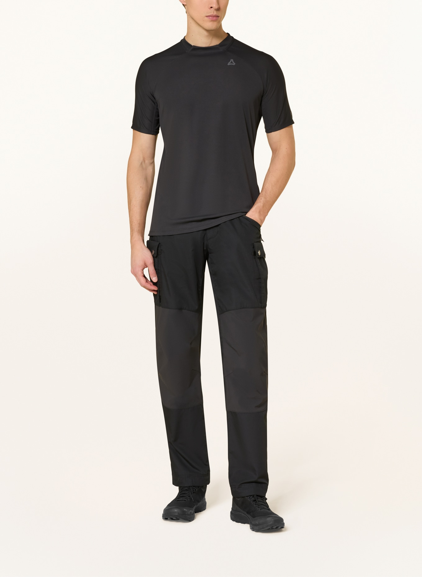 Schöffel T-Shirt ENIXA: SCHWARZ